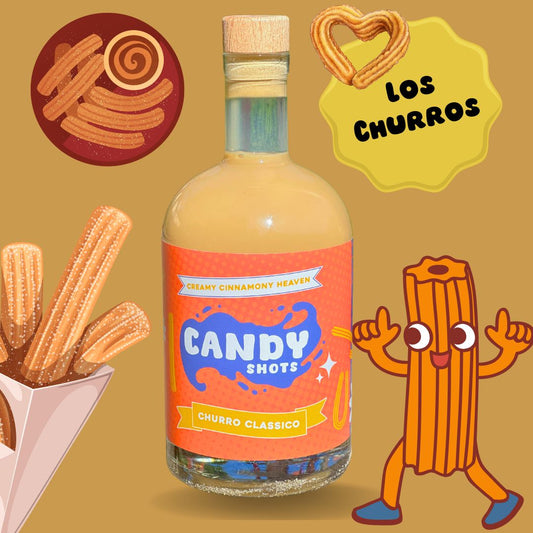 Churros Likör 🇪🇸 CANDYSHOTS Churros Zimt Sahnelikör