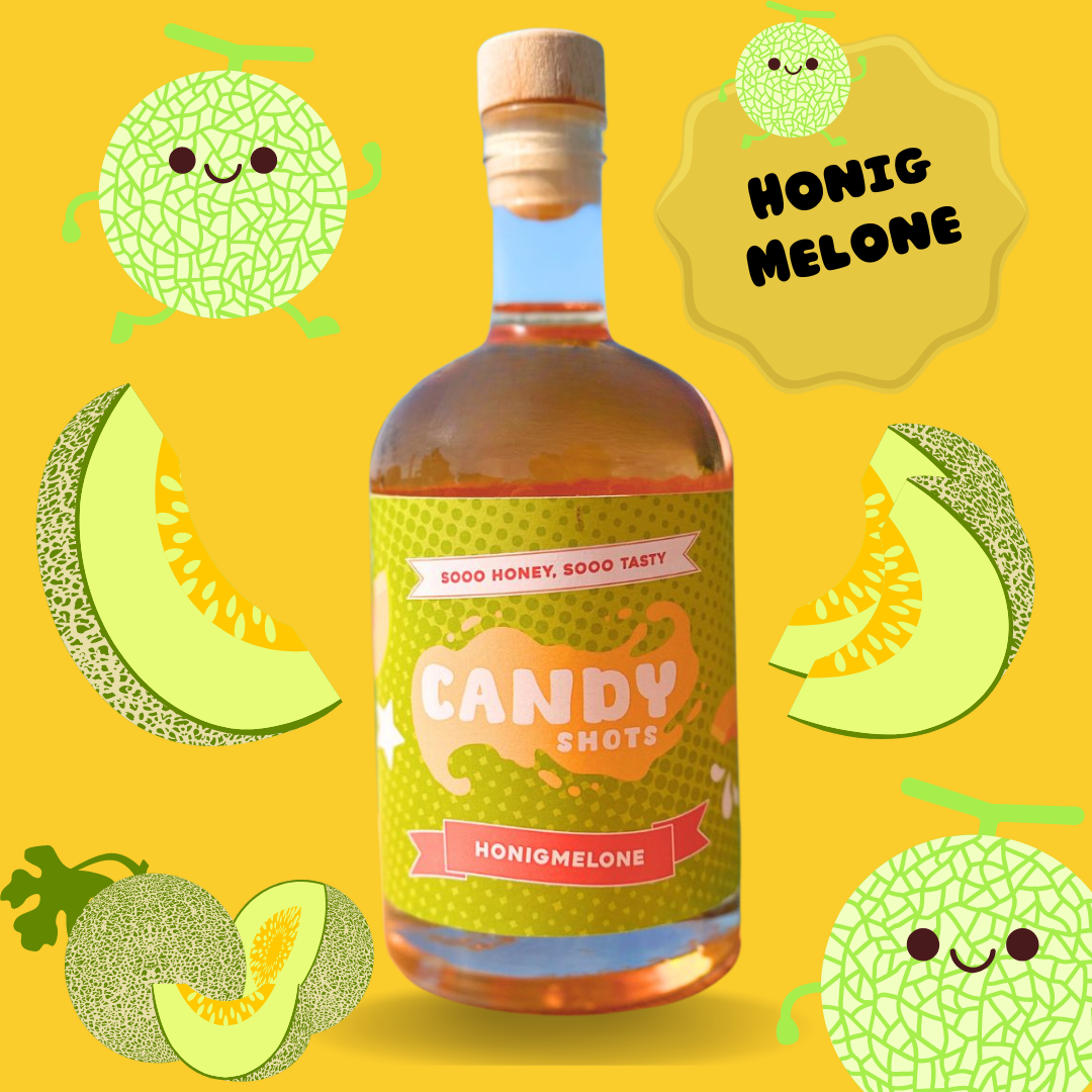 Honigmelone Likör 🍈 CANDYSHOTS Fruchtlikör