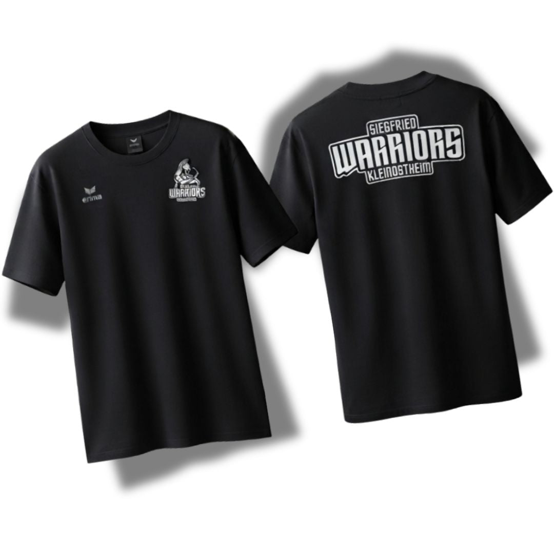 XL Back-Print Shirt mit Logo-Front - Siegfried Warriors Kleinostheim