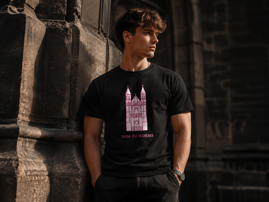 Shirt mit Wormser Dom Druck - Dombauverein Worms