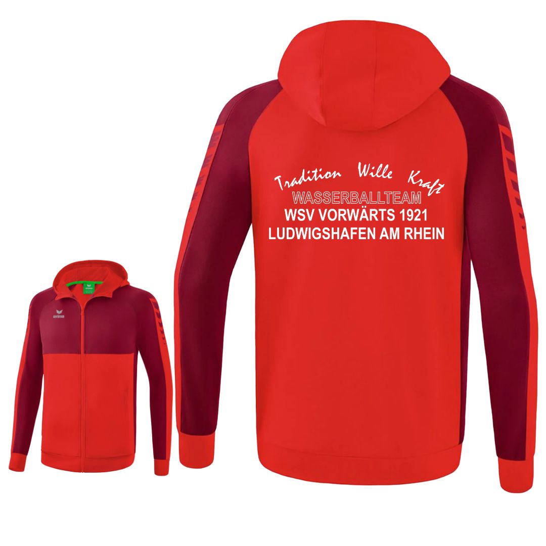 Kapuzen-Jacke mit Rücken-Print - WSV Vorwärts Ludwigshafen